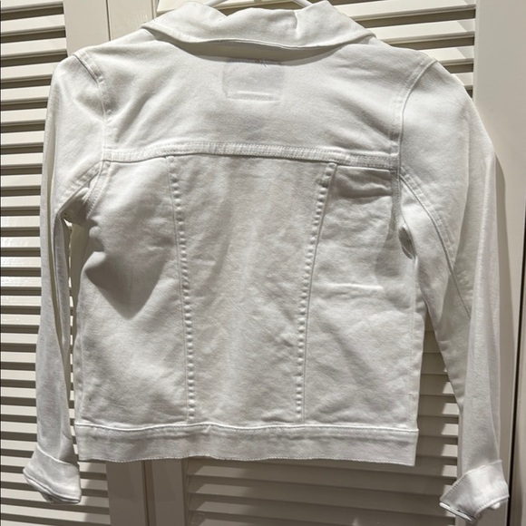 Girls NWOT Levi's White Jean Jacket Perfect Condition - Picture 6 of 6